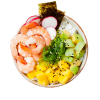 A healthy pokebowl