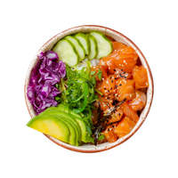 A third healthy pokebowl